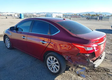 2019 Nissan Sentra Sv z USA, uszkodzony, nr VIN 3N1AB7AP5KY418410